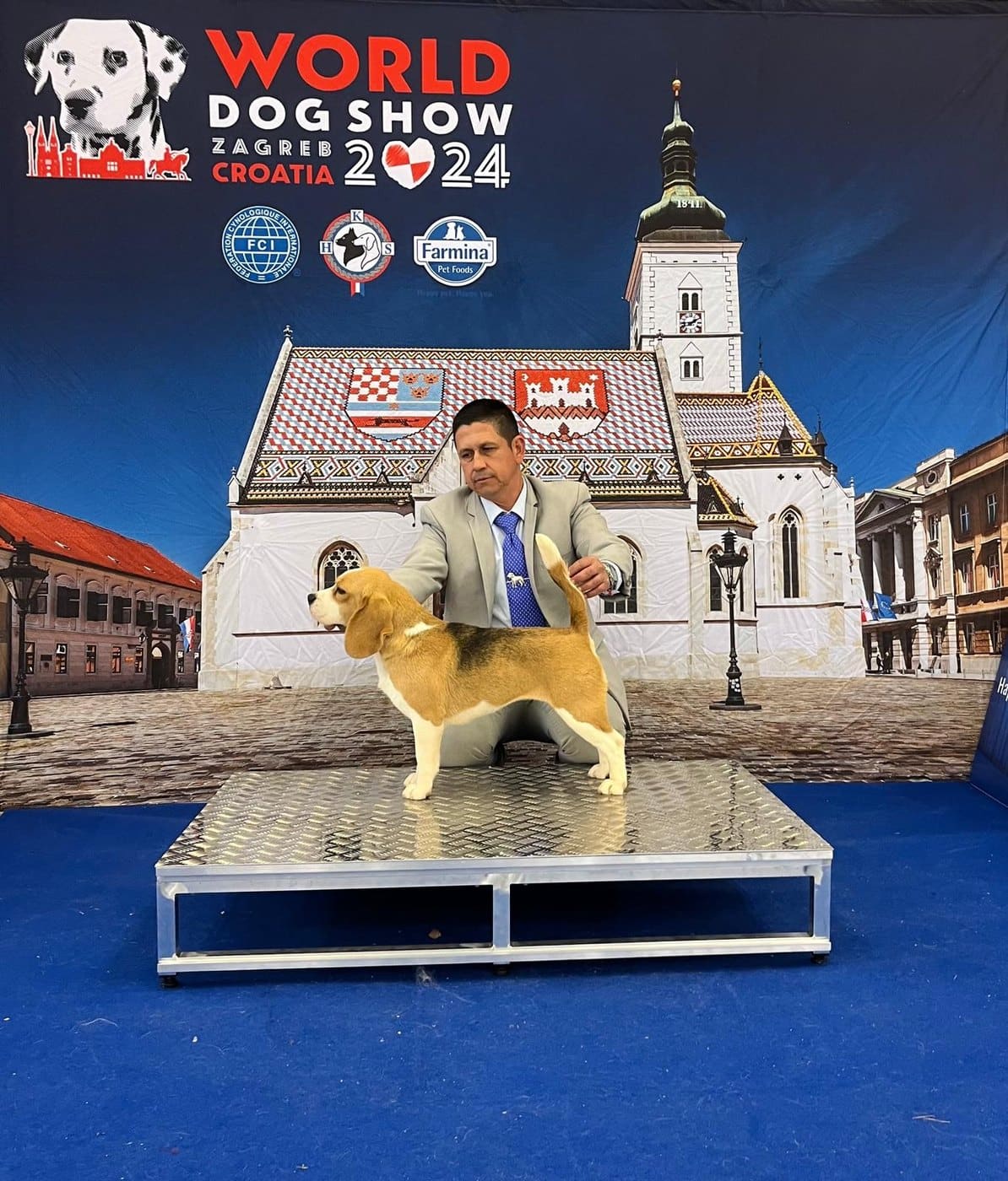 Malú en el World Dog Show de Croacia