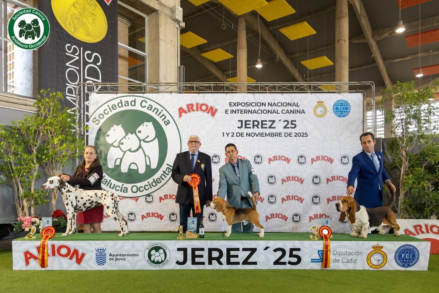 Ñu del Imperio Canino en exposición